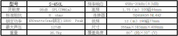 會議室音響 草莓视频免费下载观看S-450L參數