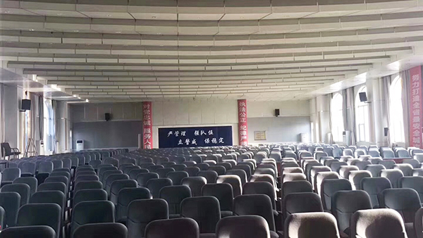 【山西】多功能廳采用8+2線陣音響係統