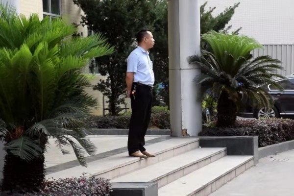 四月也要元氣滿滿！萬昌公司昨日召開全體動員晨會